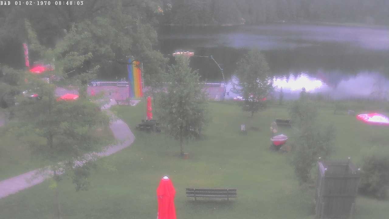 Archiv Foto Webcam Oberstdorf: Freibergsee Liegewiese