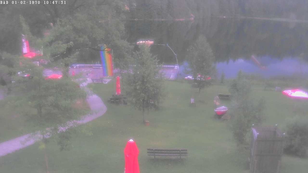 Archiv Foto Webcam Oberstdorf: Freibergsee Liegewiese