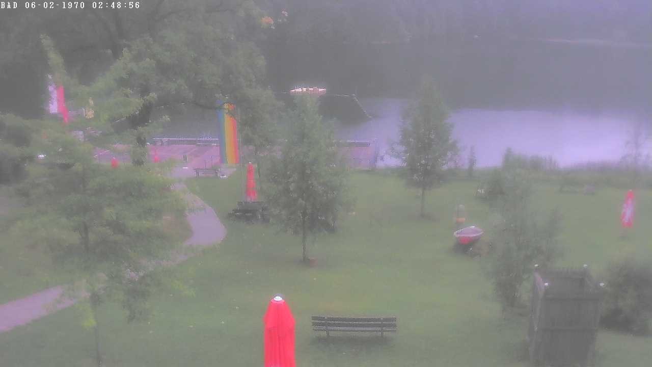 Archiv Foto Webcam Oberstdorf: Freibergsee Liegewiese