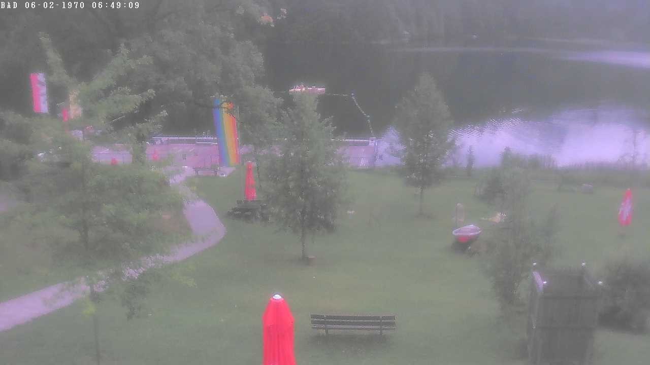 Archiv Foto Webcam Oberstdorf: Freibergsee Liegewiese