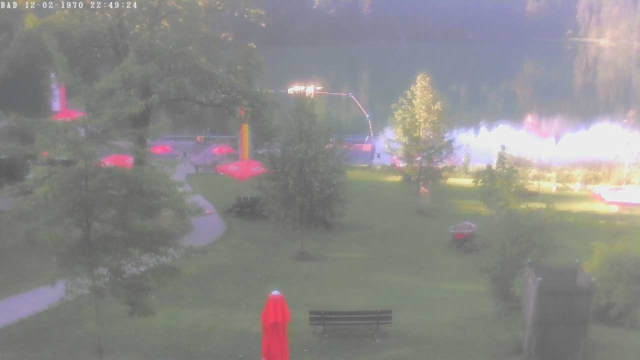 Archiv Foto Webcam Oberstdorf: Freibergsee Liegewiese