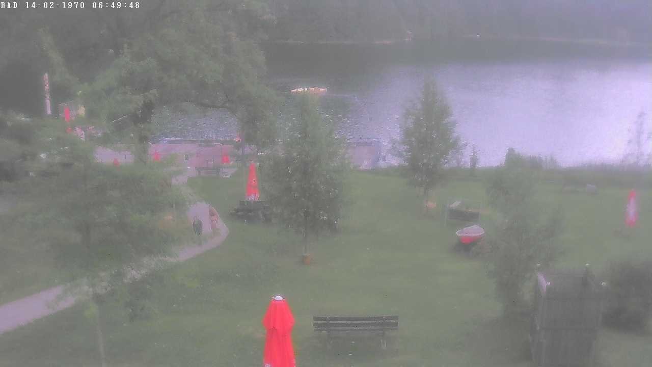 Archiv Foto Webcam Oberstdorf: Freibergsee Liegewiese