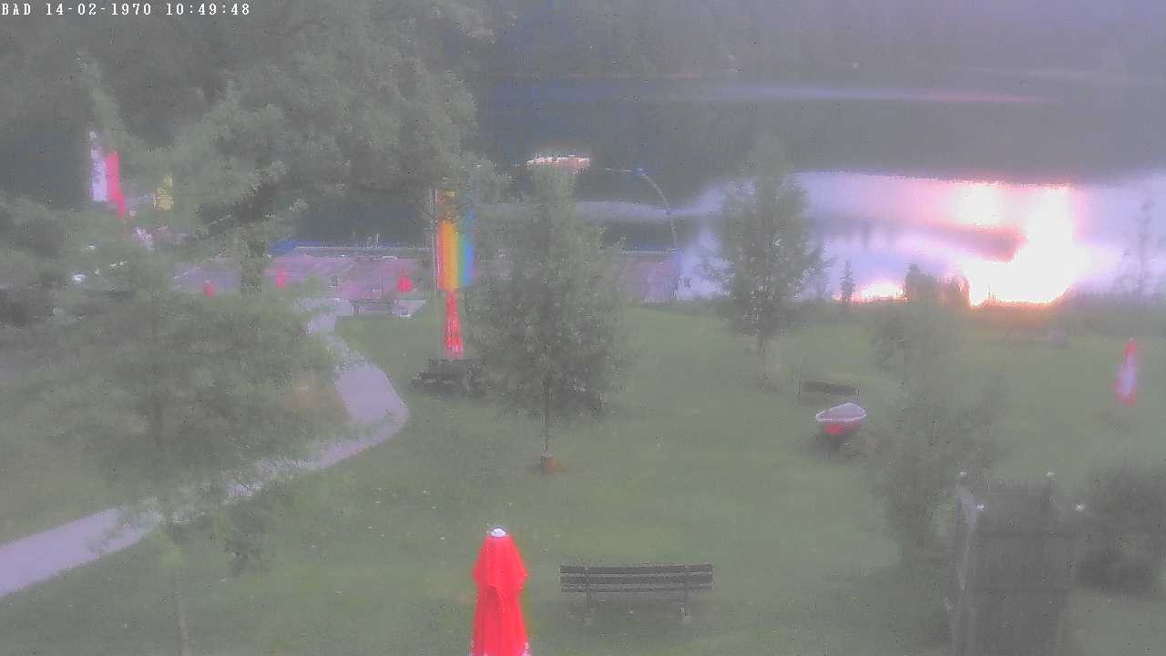 Archiv Foto Webcam Oberstdorf: Freibergsee Liegewiese