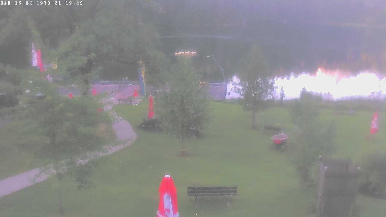 Archived image Webcam Oberstdorf: Freibergsee Sunbathing Area