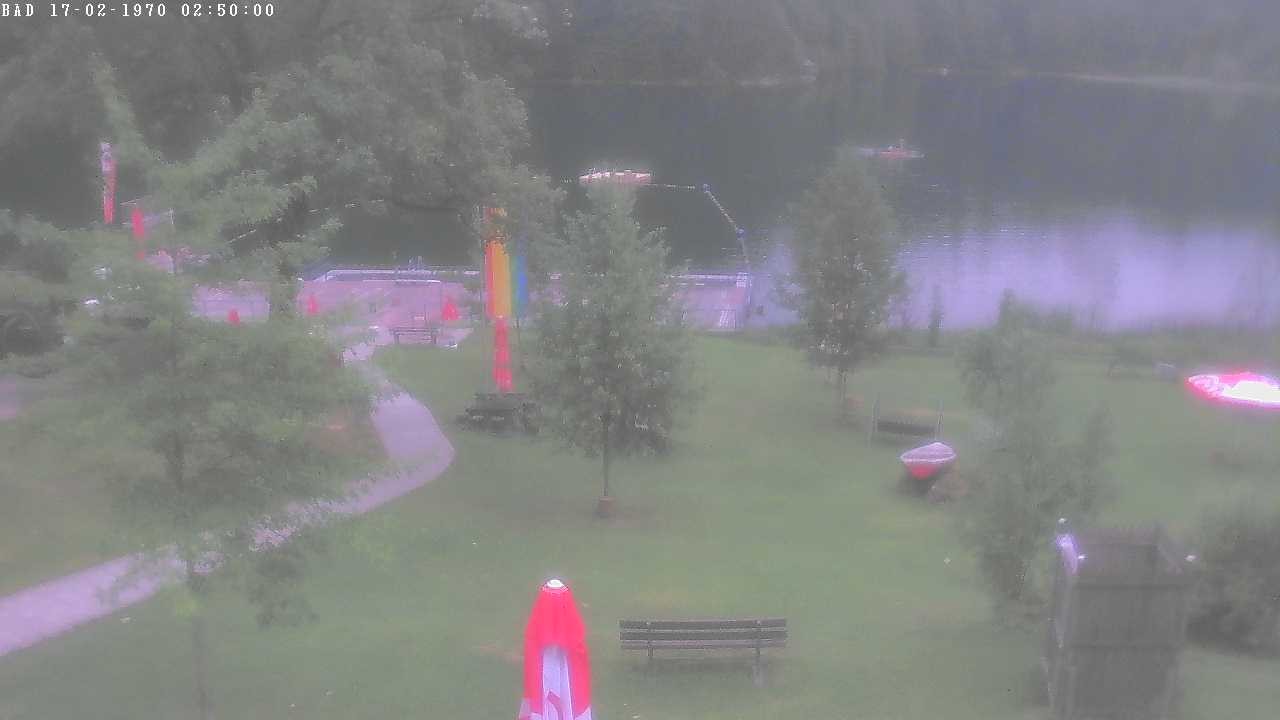 Archiv Foto Webcam Oberstdorf: Freibergsee Liegewiese