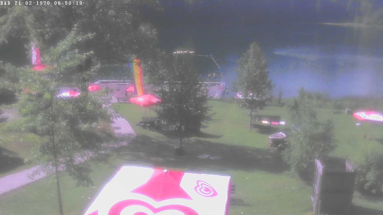 Archiv Foto Webcam Oberstdorf: Freibergsee Liegewiese
