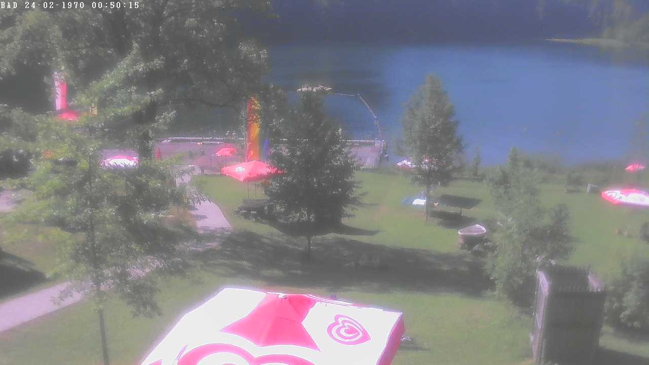 Archiv Foto Webcam Oberstdorf: Freibergsee Liegewiese