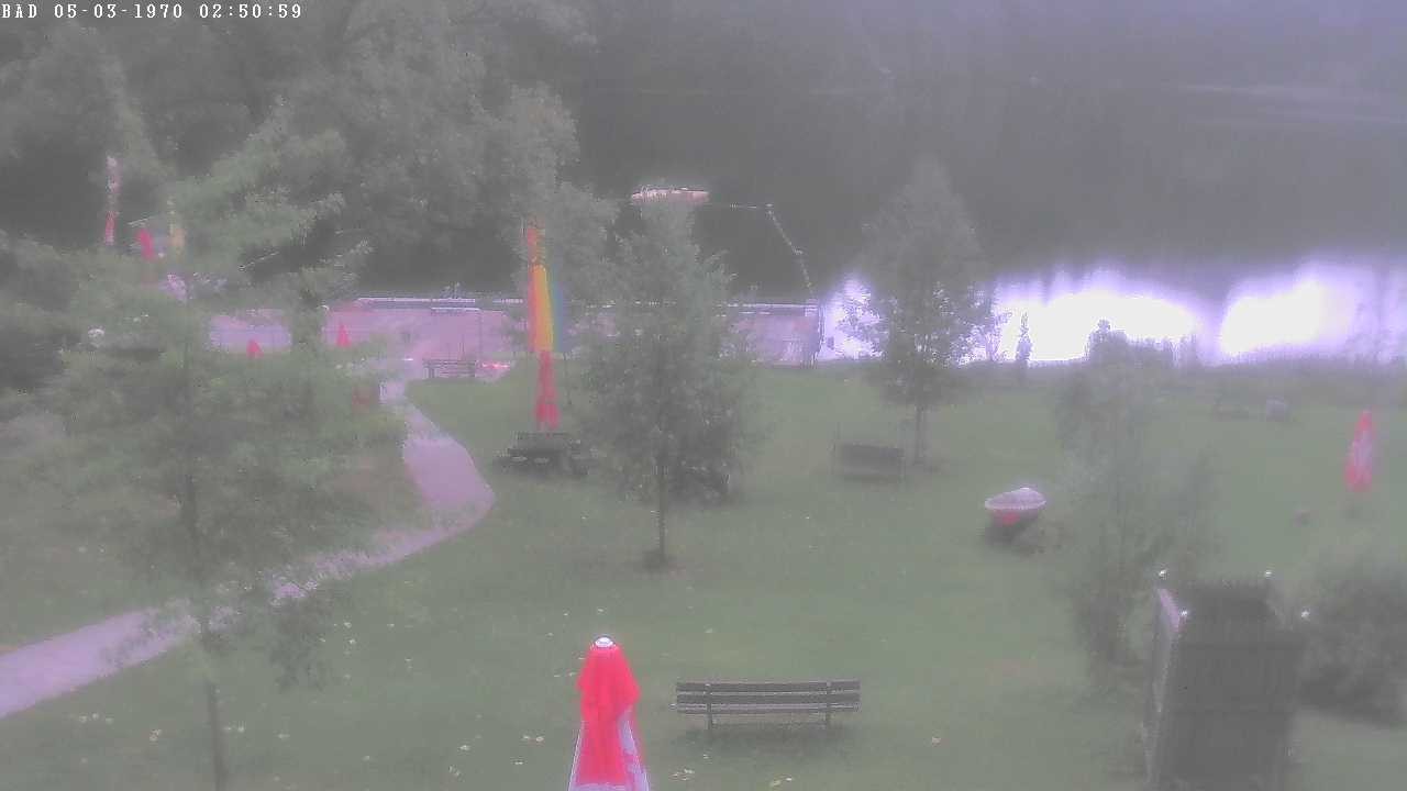 Archived image Webcam Oberstdorf: Freibergsee Sunbathing Area