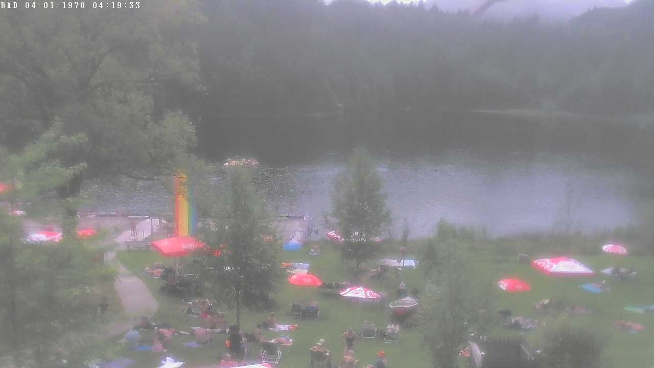 Archiv Foto Webcam Oberstdorf: Freibergsee Liegewiese