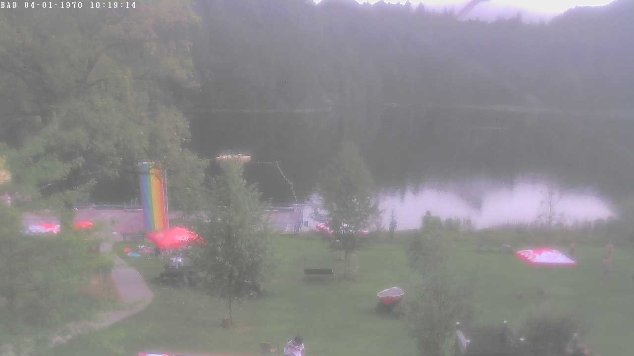 Archiv Foto Webcam Oberstdorf: Freibergsee Liegewiese
