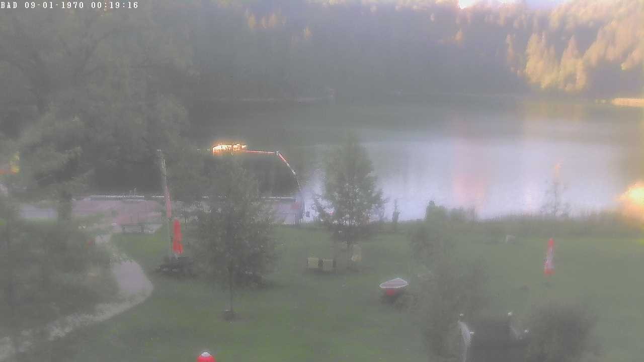 Archiv Foto Webcam Oberstdorf: Freibergsee Liegewiese