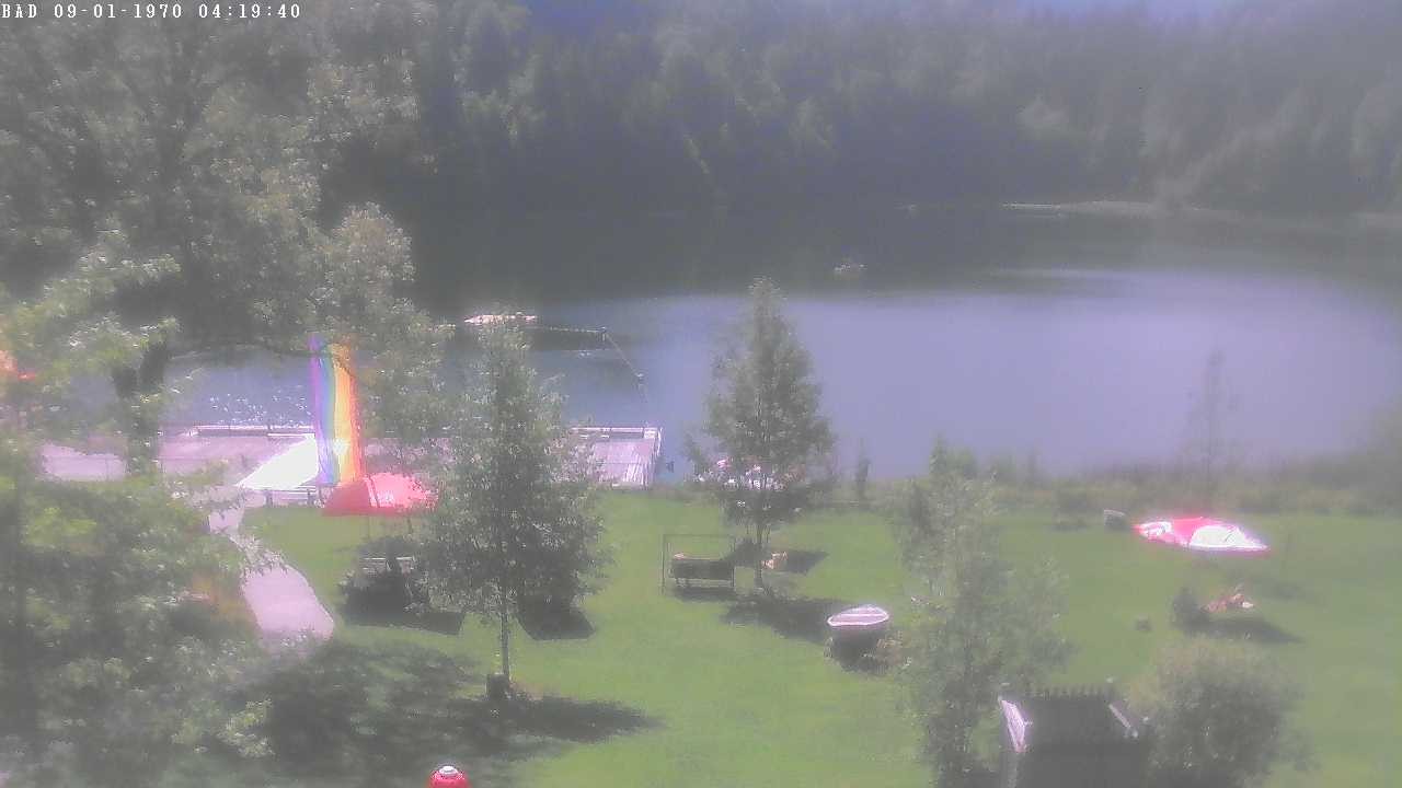 Archiv Foto Webcam Oberstdorf: Freibergsee Liegewiese