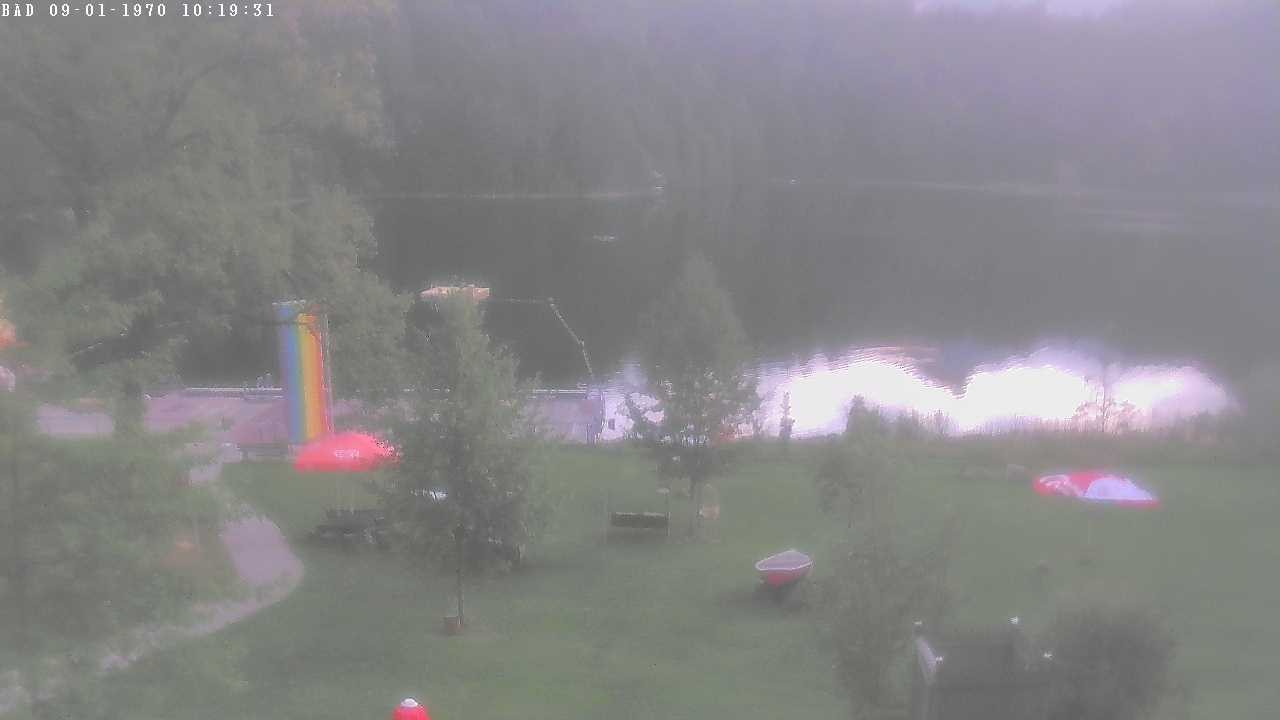 Archiv Foto Webcam Oberstdorf: Freibergsee Liegewiese