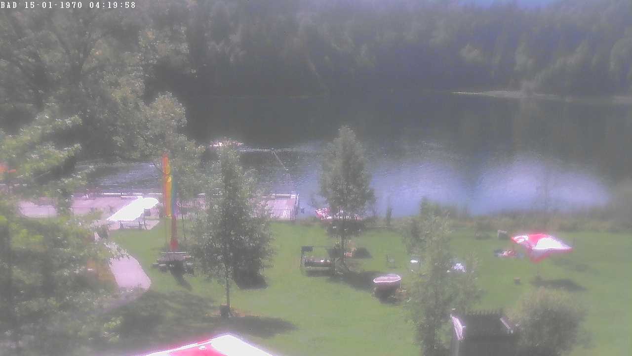 Archiv Foto Webcam Oberstdorf: Freibergsee Liegewiese