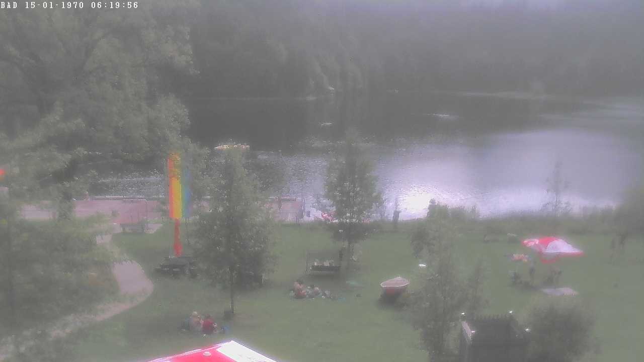 Archiv Foto Webcam Oberstdorf: Freibergsee Liegewiese