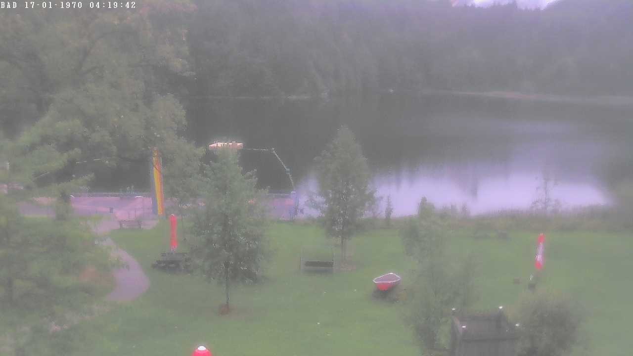 Archived image Webcam Oberstdorf: Freibergsee Sunbathing Area
