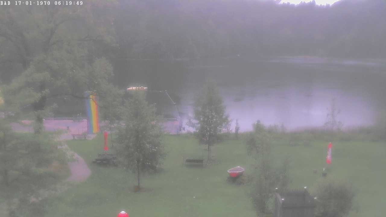 Archived image Webcam Oberstdorf: Freibergsee Sunbathing Area