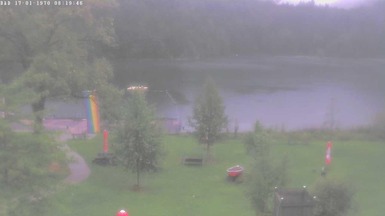 Archived image Webcam Oberstdorf: Freibergsee Sunbathing Area