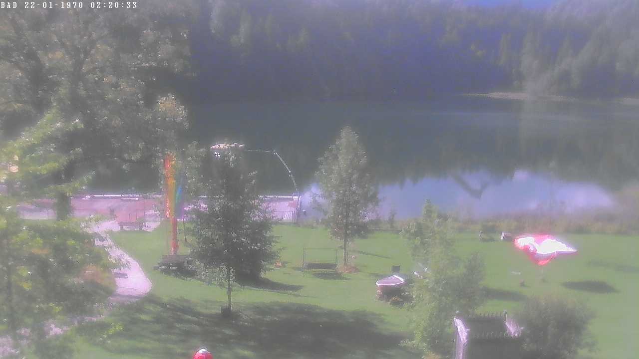 Archiv Foto Webcam Oberstdorf: Freibergsee Liegewiese