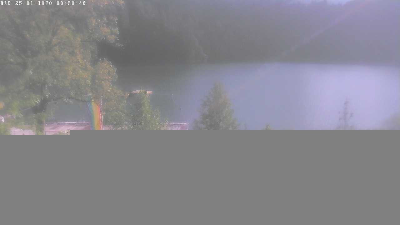 Archived image Webcam Oberstdorf: Freibergsee Sunbathing Area