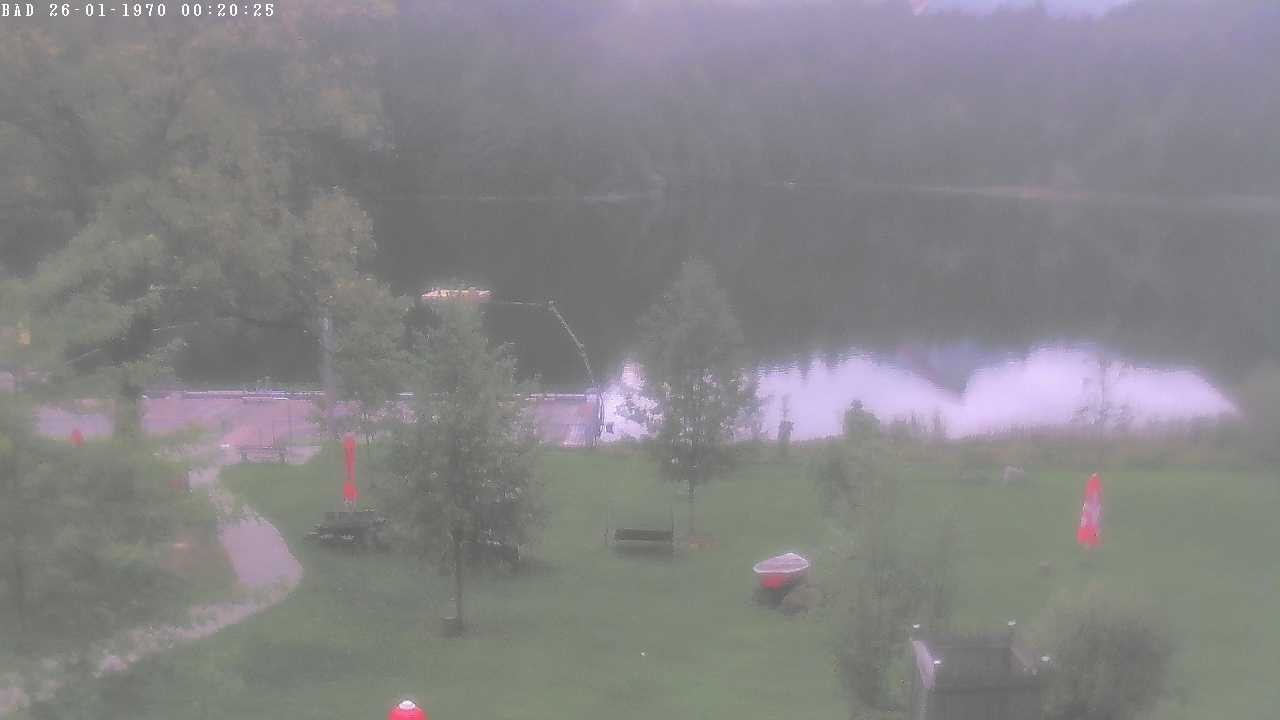 Archiv Foto Webcam Oberstdorf: Freibergsee Liegewiese