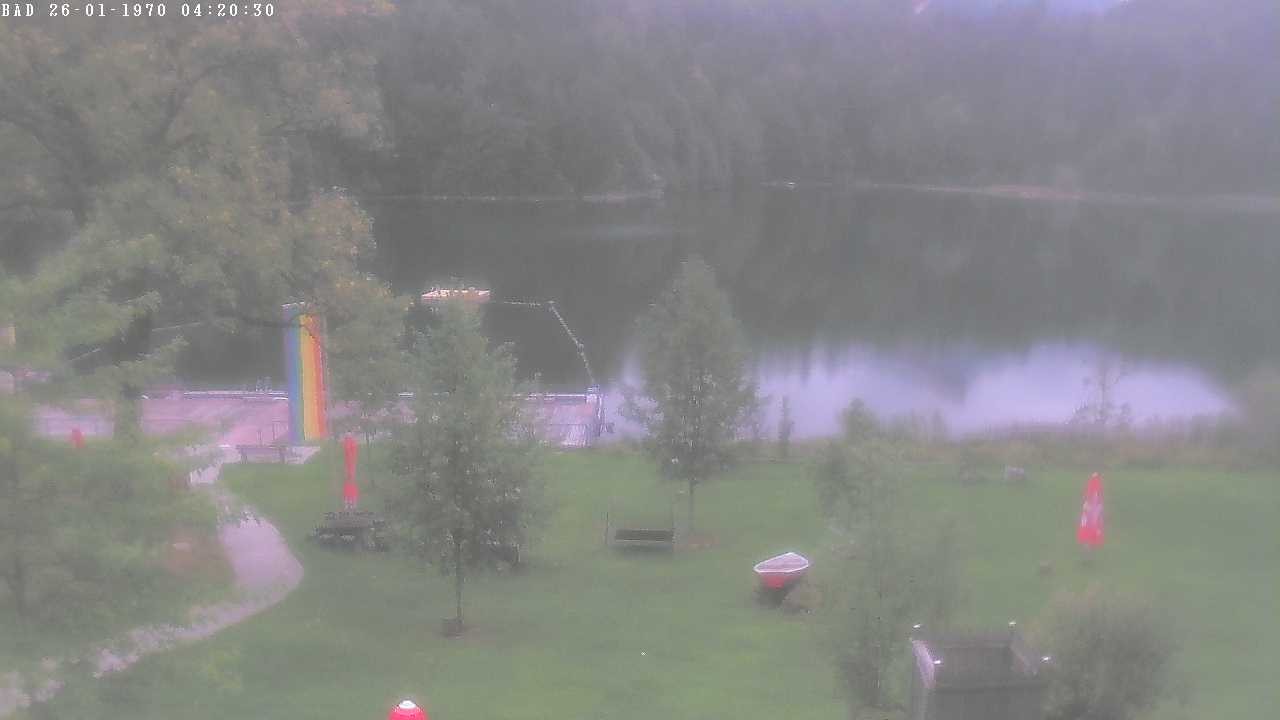 Archiv Foto Webcam Oberstdorf: Freibergsee Liegewiese