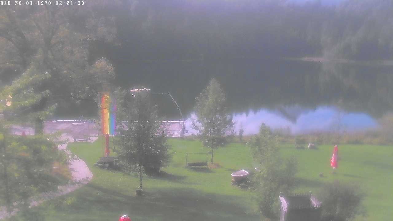 Archiv Foto Webcam Oberstdorf: Freibergsee Liegewiese