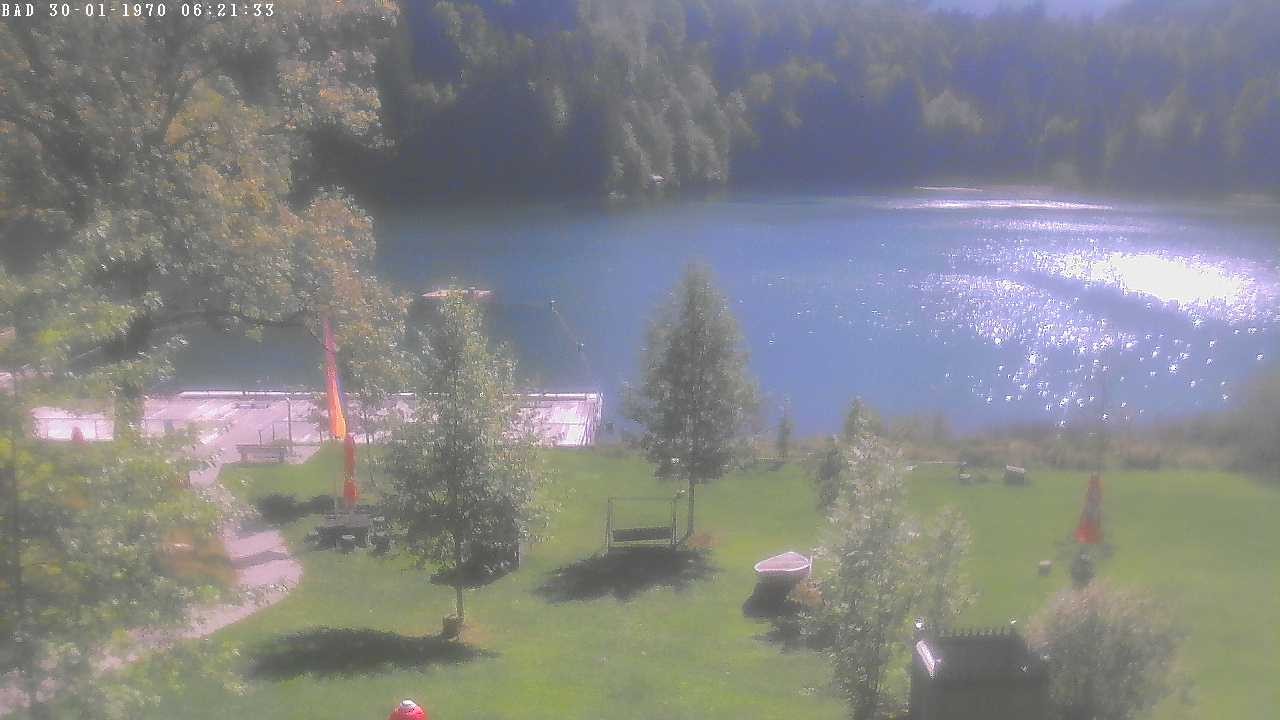 Archiv Foto Webcam Oberstdorf: Freibergsee Liegewiese