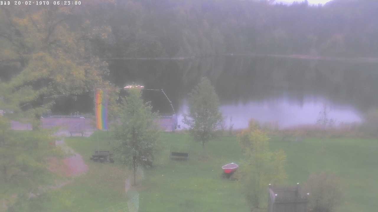 Archiv Foto Webcam Oberstdorf: Freibergsee Liegewiese
