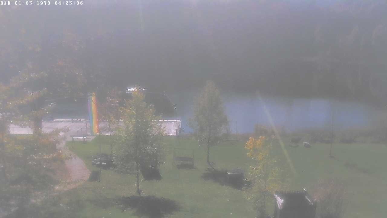 Archived image Webcam Oberstdorf: Freibergsee Sunbathing Area