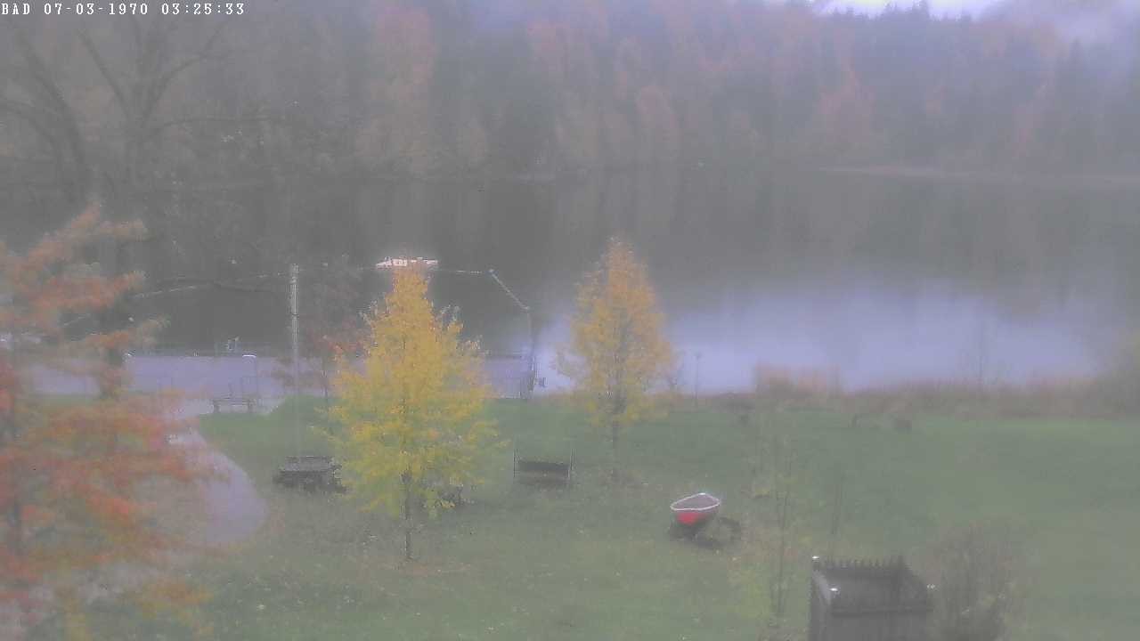 Archived image Webcam Oberstdorf: Freibergsee Sunbathing Area