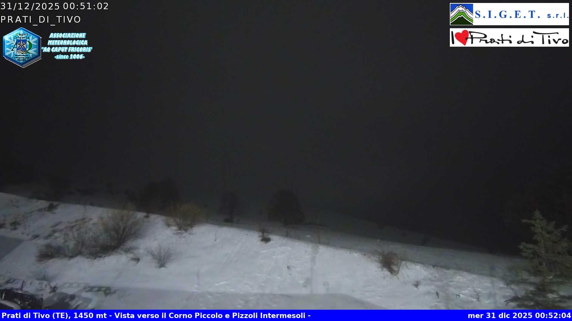 Archiv Foto Webcam Prati di Tivo - Skilift