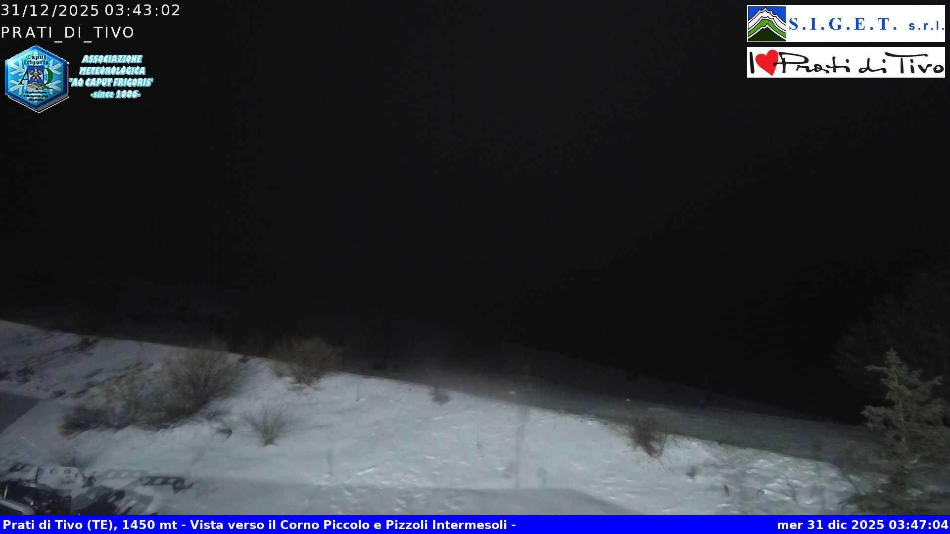 Archiv Foto Webcam Prati di Tivo - Skilift