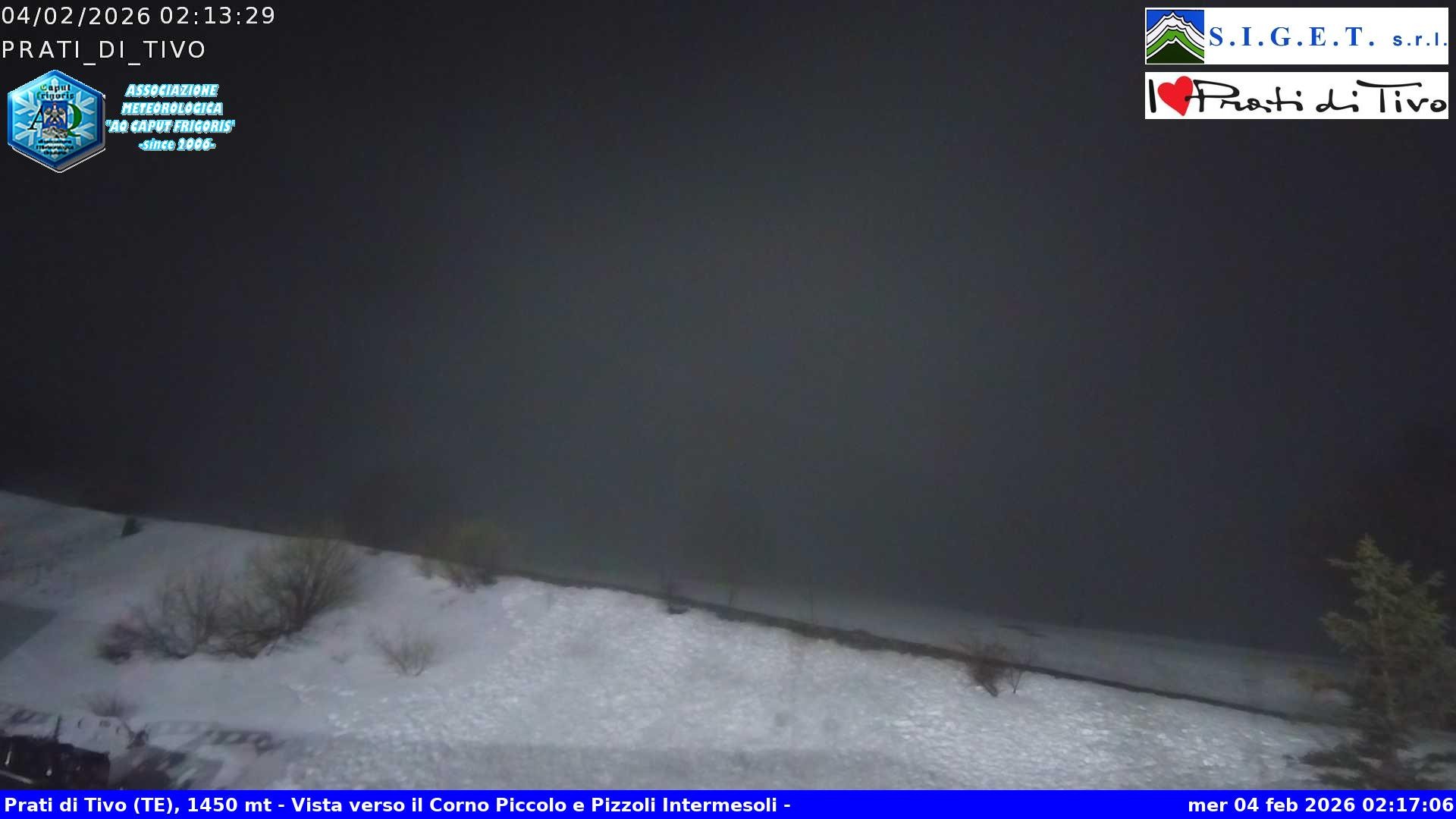 Archiv Foto Webcam Prati di Tivo - Skilift