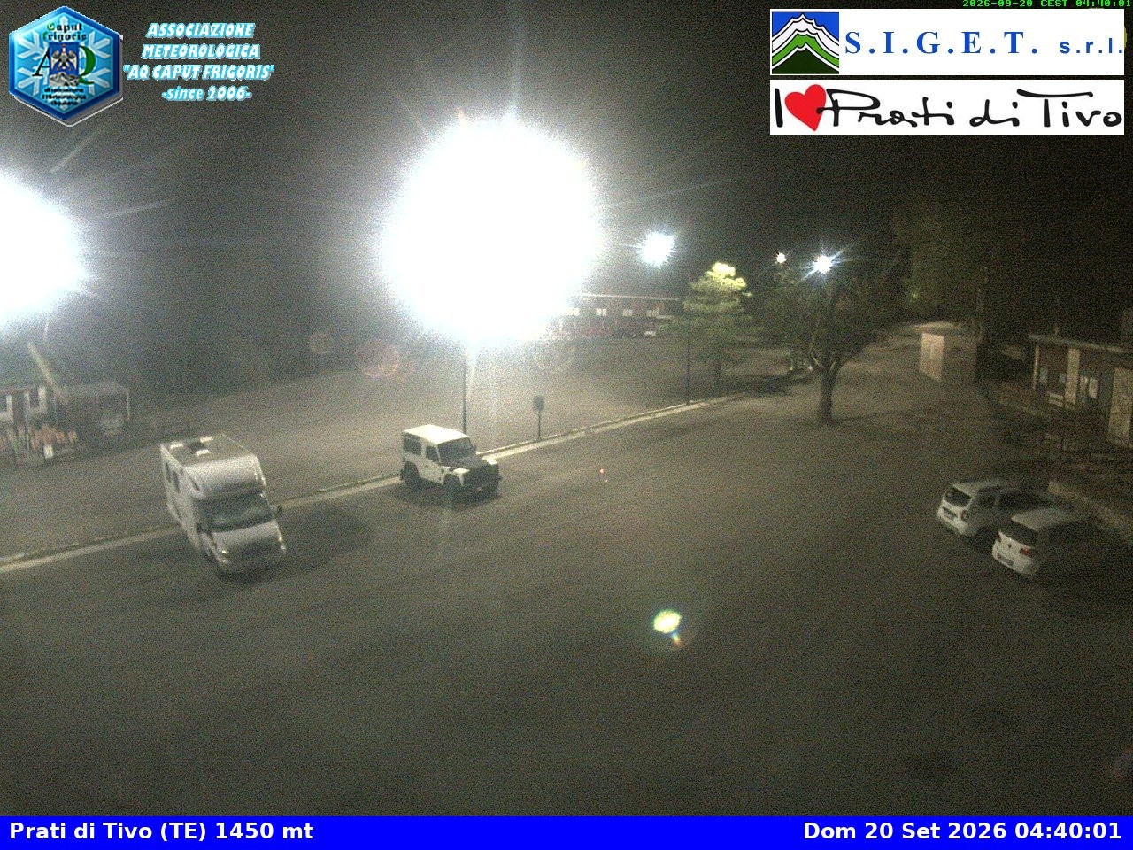 Archiv Foto Webcam Prati di Tivo - Italien