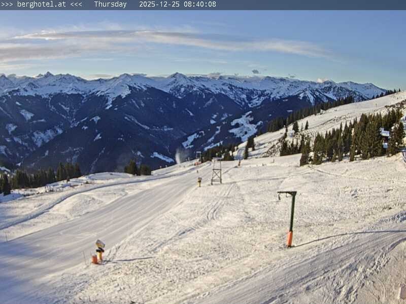Archiv Foto Webcam Saalbach Hinterglemm - Berghotel Seidl-Alm