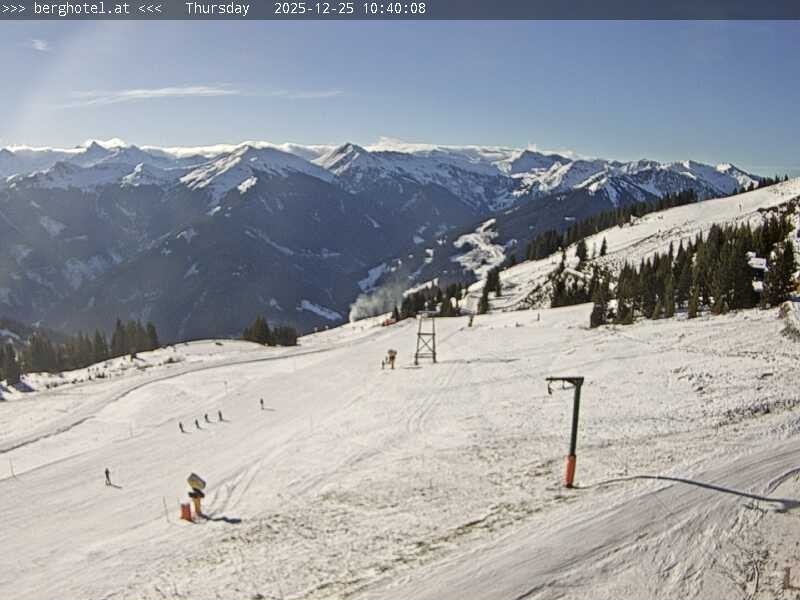 Archiv Foto Webcam Saalbach Hinterglemm - Berghotel Seidl-Alm