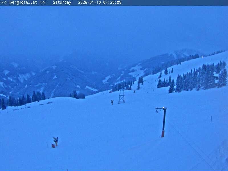 Archiv Foto Webcam Saalbach Hinterglemm - Berghotel Seidl-Alm