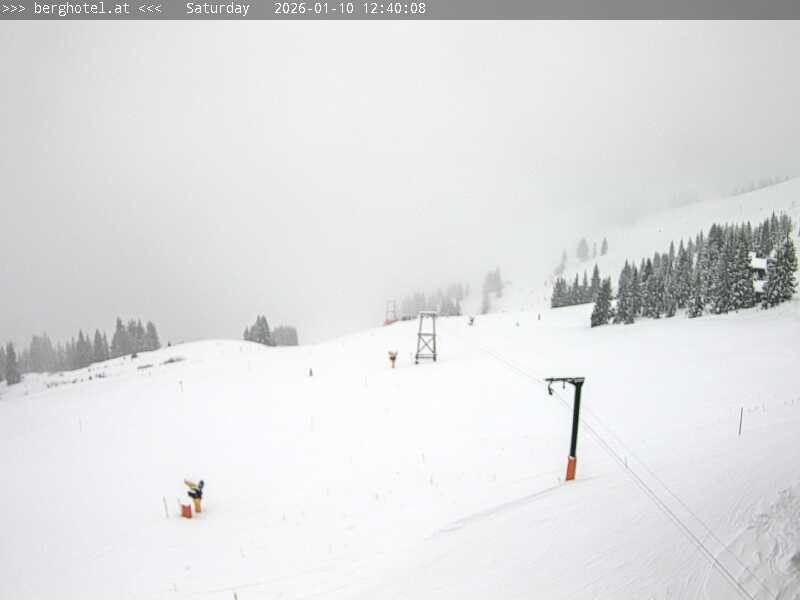 Archiv Foto Webcam Saalbach Hinterglemm - Berghotel Seidl-Alm