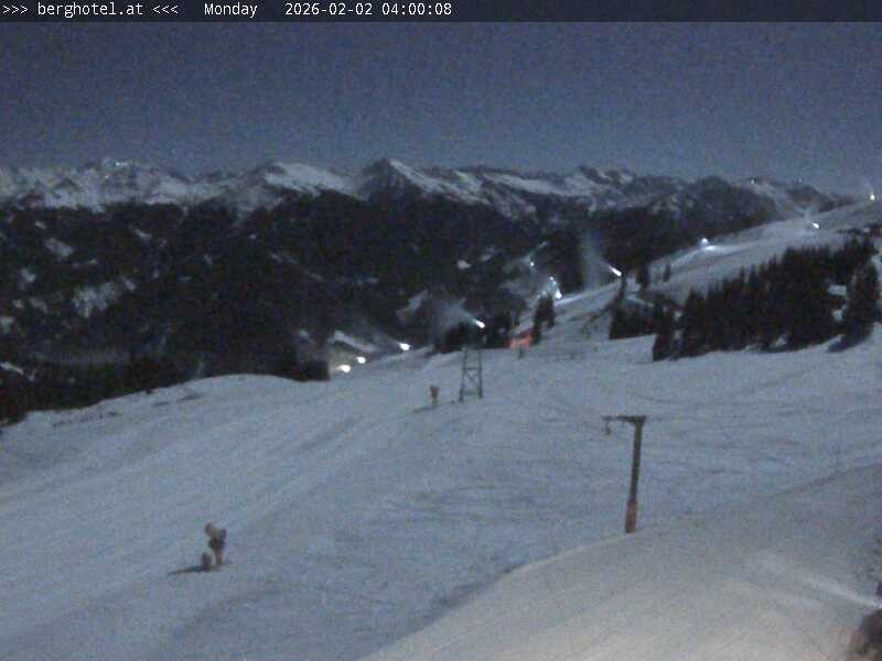 Archived image Webcam Saalbach - View from Seidl Alm