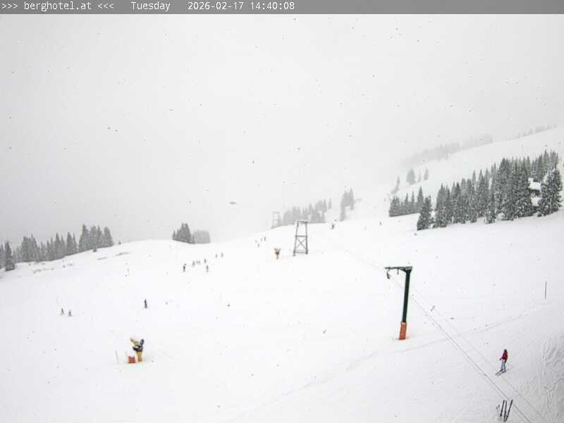 Archiv Foto Webcam Saalbach Hinterglemm - Berghotel Seidl-Alm