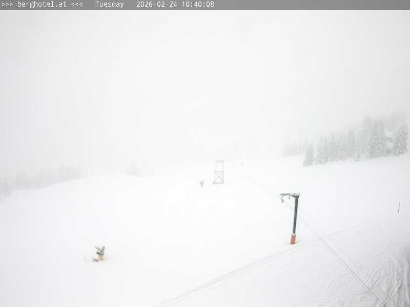 Archived image Webcam Saalbach - View from Seidl Alm