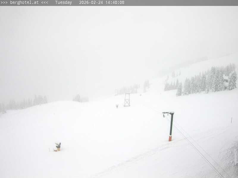 Archived image Webcam Saalbach - View from Seidl Alm
