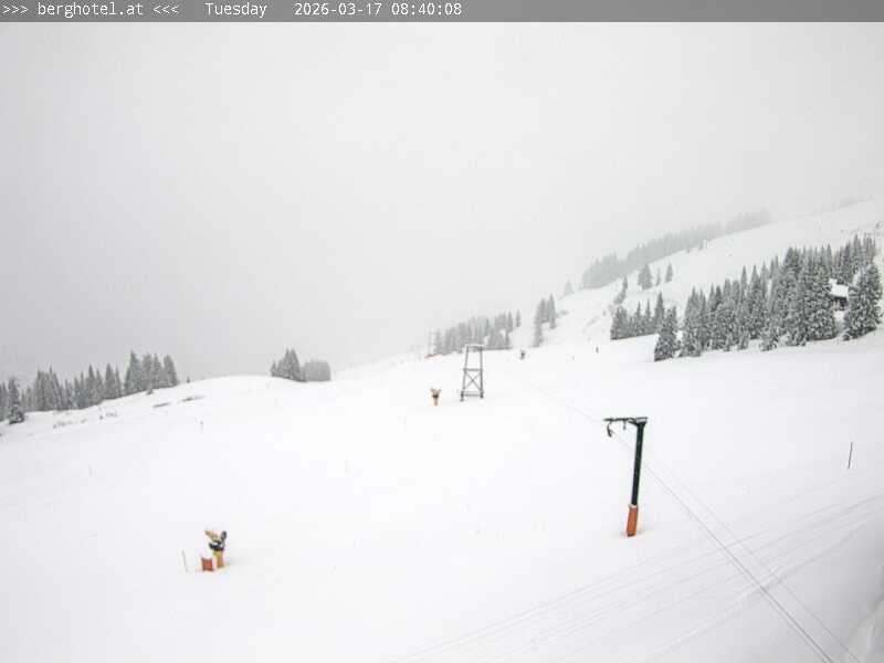 Archiv Foto Webcam Saalbach Hinterglemm - Berghotel Seidl-Alm