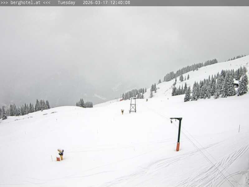 Archiv Foto Webcam Saalbach Hinterglemm - Berghotel Seidl-Alm