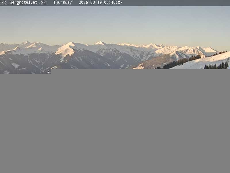 Archived image Webcam Saalbach - View from Seidl Alm
