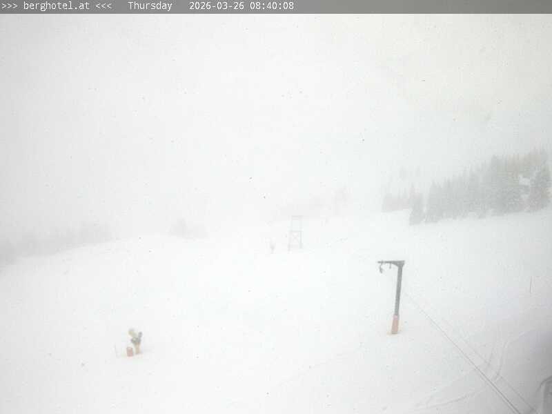 Archiv Foto Webcam Saalbach Hinterglemm - Berghotel Seidl-Alm