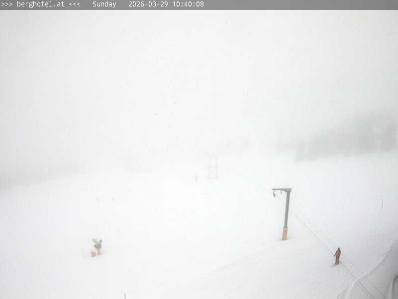 Archiv Foto Webcam Saalbach Hinterglemm - Berghotel Seidl-Alm