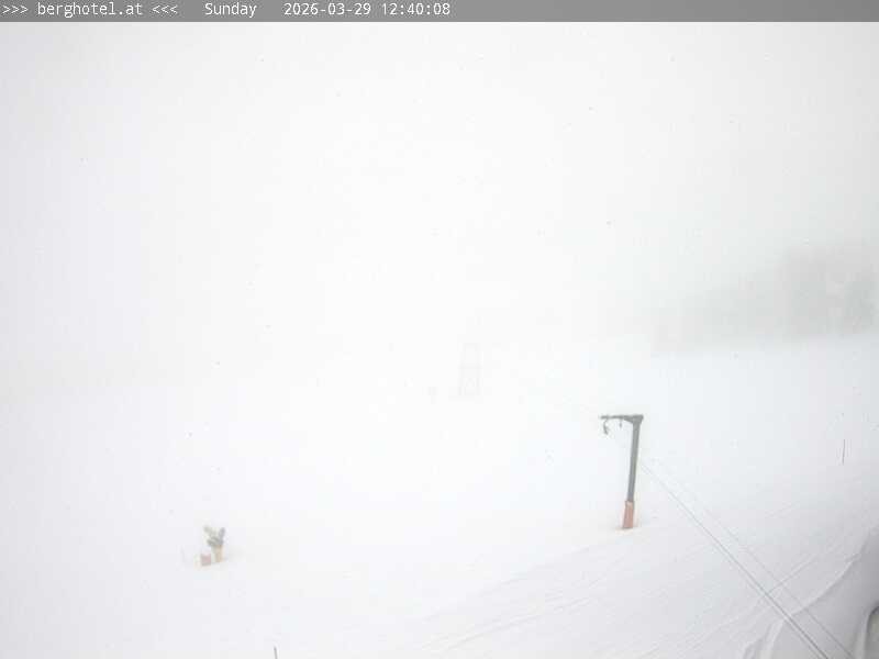 Archiv Foto Webcam Saalbach Hinterglemm - Berghotel Seidl-Alm