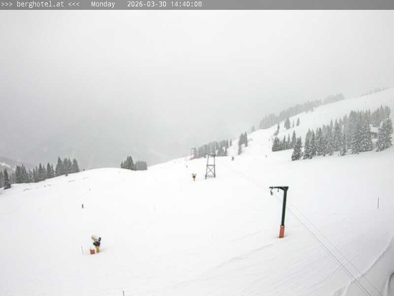 Archiv Foto Webcam Saalbach Hinterglemm - Berghotel Seidl-Alm